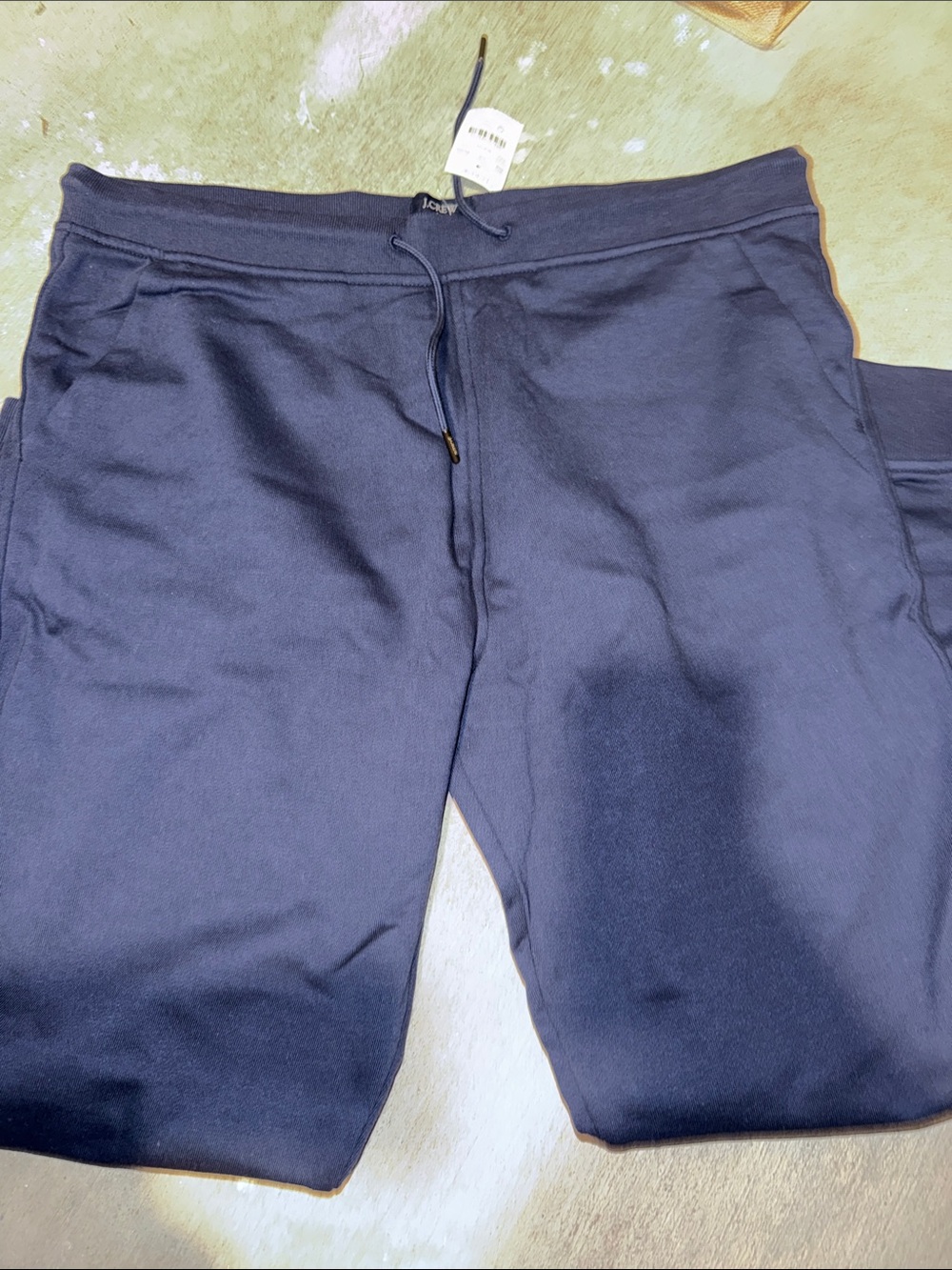 J. Crew Navy Men’s Drawstring Jogger Sweatpants